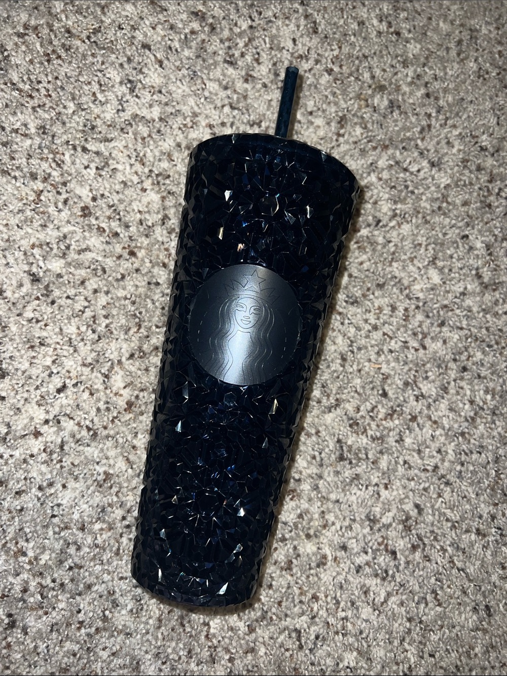 Dark Navy/ Black Starbucks Tumbler